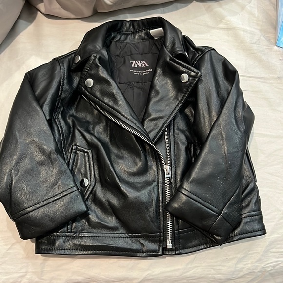 Leather Zara Jacket Toddler girl - Picture 1 of 5